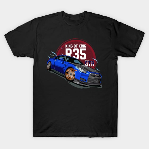 KingofKing R35 T-Shirt by cungtudaeast